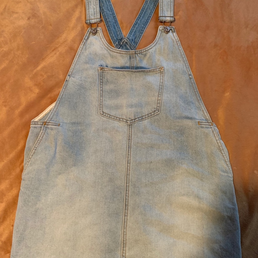 Forever 21 denim overall dress